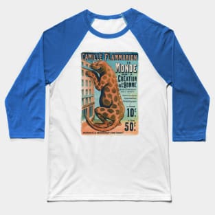 The World Before Man (in Chromolitho color!) Baseball T-Shirt